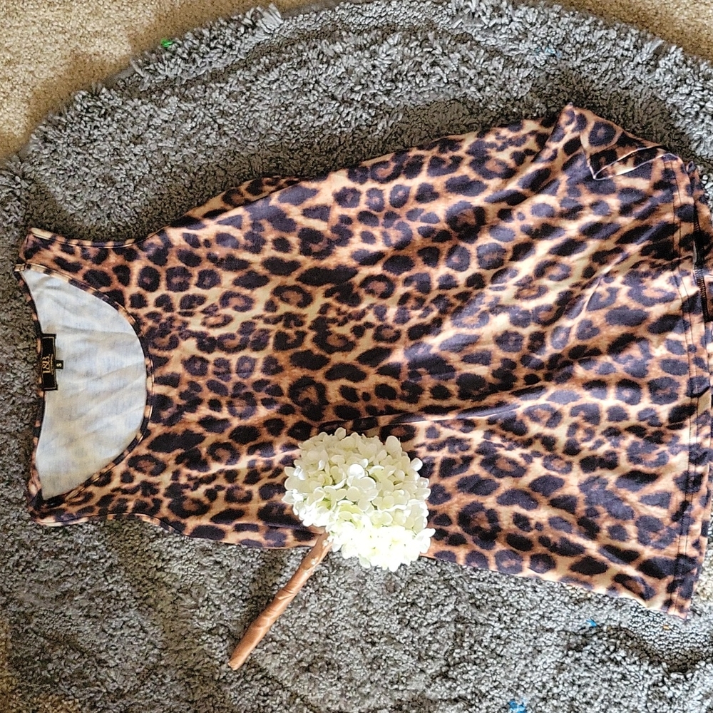 Cheetah Print Tank-small